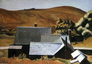 Burly Cobb's House, South Truro — Edward Hopper, American Regionalism