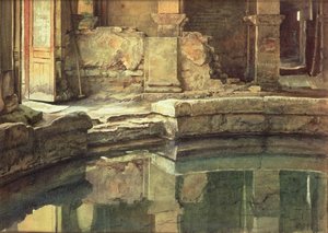 The Roman Circular Bath — Sir Edward John Poynter