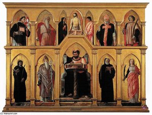 El Políptico De San Lucas — Andrea Mantegna, Early Renaissance