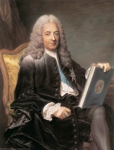 Philibert Orry De Vignory — Maurice Quentin De La Tour, Rococo Portraiture