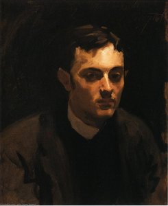 Portrait Of Albert De Belleroche — John Singer Sargent, Impressionistic Portraiture
