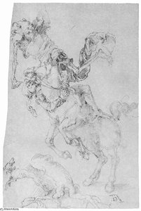 Death And Rider — Albrecht Dürer