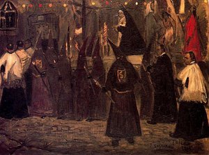 Procesión En Toledo — José Gutiérrez Solana, Expressionism