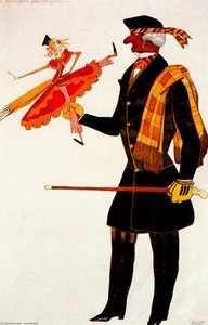 Costume For The Englishman, From La Boutique Fantastique — Léon Bakst