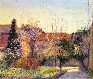 A Peach Tree — Lilla Cabot Perry