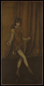 Harmonie in Gelb und Gold: Das Mädchen mit dem Sonnenschirm – Connie Gilchrist