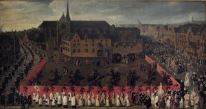 The Archduke Albert and Isabella in the Virgin Procession on the Sablon in Brussels