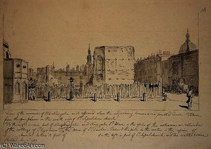 View Of The Remains Of Old Newgate Prison — John Carter