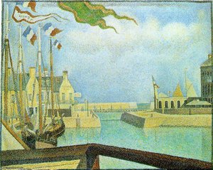 Sonntag In Port-en-bessin, Rijksmuseum Kroller-m — Georges Pierre Seurat