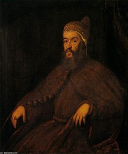 Doge Alvise Mocenigo — Tintoretto (jacopo Comin), Baroque Painting
