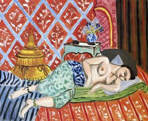 Una Mujer Descalza Tumbada Boca Arriba — Henri Matisse, Post-impressionism