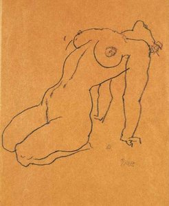 Nude 4 — George Grosz, Expressionism