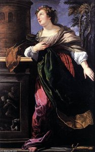 St Barbara — Lucrina Fetti