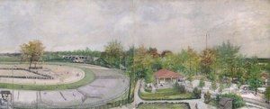 Ruhleben Prison Camp Panoramic View (panels 3 and 4 of 4)