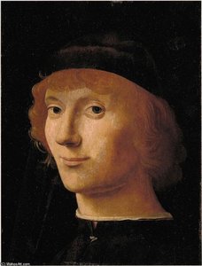 Portrait Of A Man — Antonello Di Giovanni Di Antonio (antonello Da Messina), Italian Renaissance