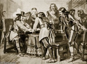 General Monck Declares For A Free Parliament — Edward Matthew Ward