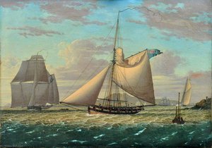 Hms Revenue Cutter 'wickham' — Robert W. Salmon
