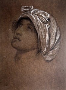 Study For The Head Of A Dancer — Sir William Blake Richmond