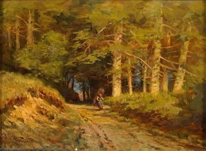 Forest Landscape — Paul Weber