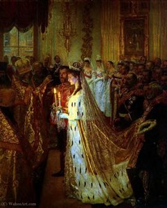 Wedding Of Nicholas Ii — Laurits Tuxen
