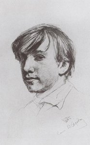 Self-portrait — Valentin Alexandrovich Serov