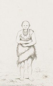 Truggernana, A Native Of Southern Part Of V.d. Land — Benjamin Duterrau