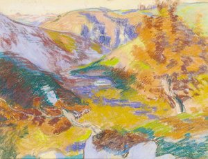 Vue De Mont St Sauveur — Ferdinand Guillaumin