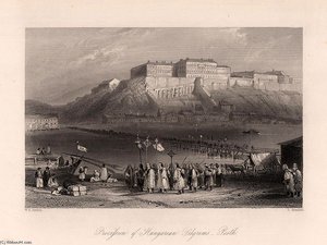 Procession Of Hajóhídnál — William Henry Bartlett