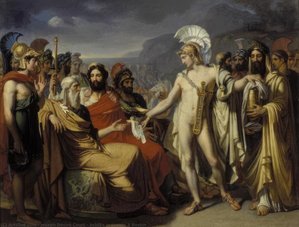 Achille présenté à Nestor
