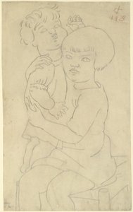 Child With Doll — オットー・ディックス