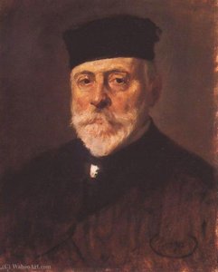 Portrait Of Odon Lechner — Bela Onodi