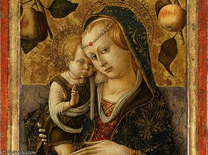 Madonna And Child, Before — Carlo Crivelli