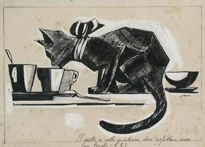 The Cat — Mario Sironi