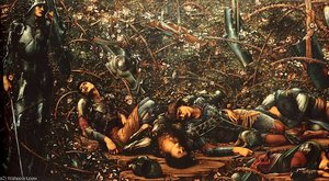 The Briar Wood — Edward Coley Burne-jones