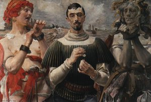 Polish Hamlet. Portrait Of Aleksander Wielopolsk — Jacek Malczewski