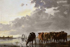 Cows — Aelbert Jacobsz Cuyp