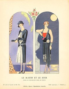 Le Matin Et Le Soir — Georges Barbier