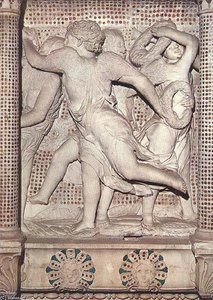 Cantoria (detail) — Donatello
