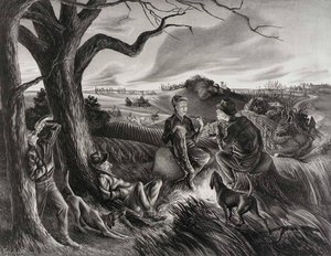 Blue Valley Fox Hunt — John Stockton De Martelly