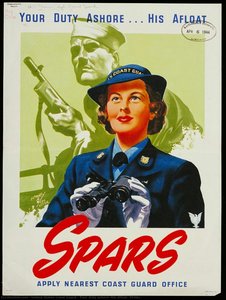Your Duty Ashore--his Afloat: Spars — United States Coast Guard, Propaganda Art