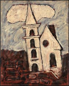 Church At Corea — Marsden Hartley
