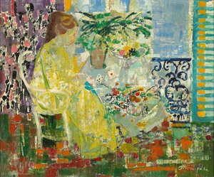 Balcony Interior, (1960) — Emilio Grau Sala