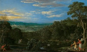 Landscape with Tobias and the angel