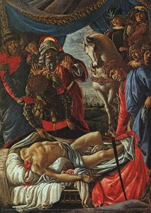 El Descubrimiento Del Cuerpo De Holofernes — Sandro Botticelli, Early Renaissance