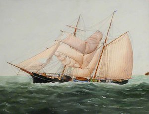 The Brigantine 'Henry' of Guernsey