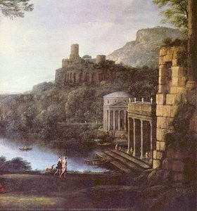 Landscape With Nymph Egeria And King Numa — Claude Lorrain (claude Gellée)