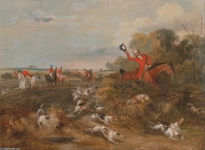 Bachelor's Hall- Capping On Hounds — Francis Calcraft Turner