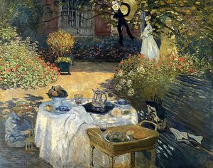 Das Frühstück — Claude Monet