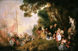 Die Abreise Nach Kythera — Jean-antoine Watteau