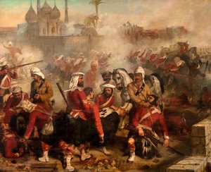 78th Highlanders At Lucknow — Chevalier Louis William Desanges